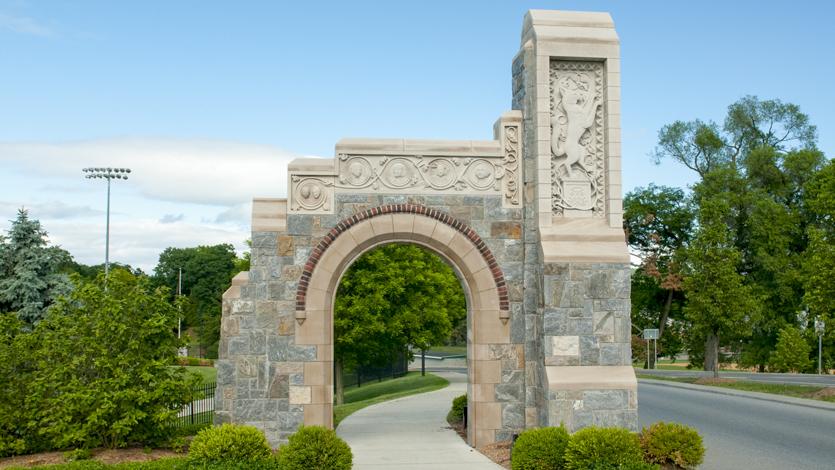 Image of Marist College's South Gate